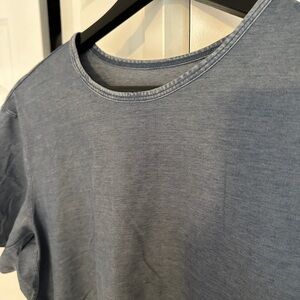 Lululemon commission t shirt garment dyed